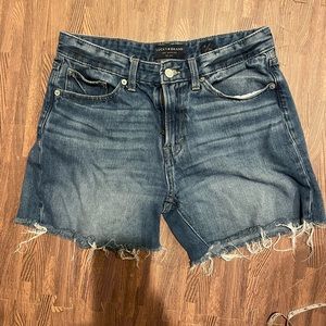 Lucky brand denim cut off shorts
